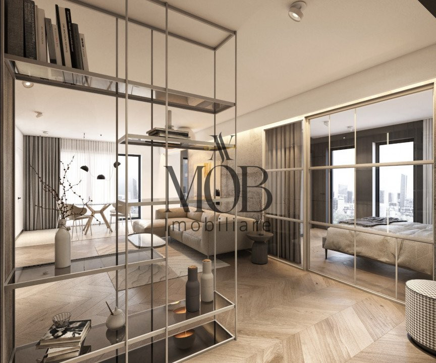 Penthouse 3 camere, 2 bai, 74 mp utili, terasa 130 mp, zona Poligon