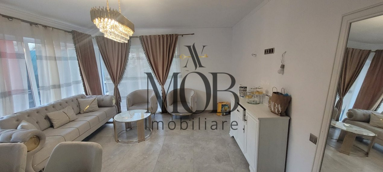 Apartament 2 camere decomandate, terasa, etaj intermediar, garaj, Baciu