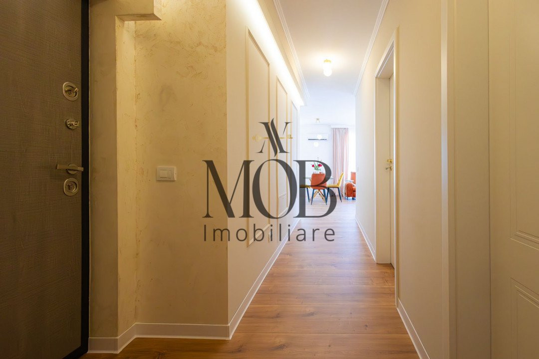 Apartament 3 camere, etaj intermediar, balcon, parcare, Porii