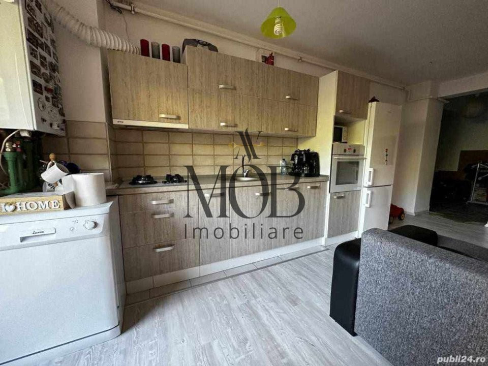 Apartament 3 camere, 63 mp, gradina 59 mp, parcare, Stejarului