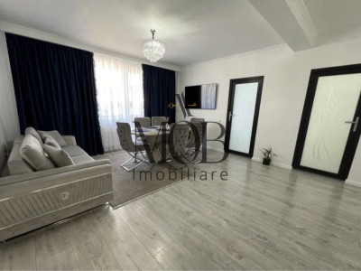 Apartament 3 camere, 61mp, balcon, grădină, parcare, zona Sesul de Sus