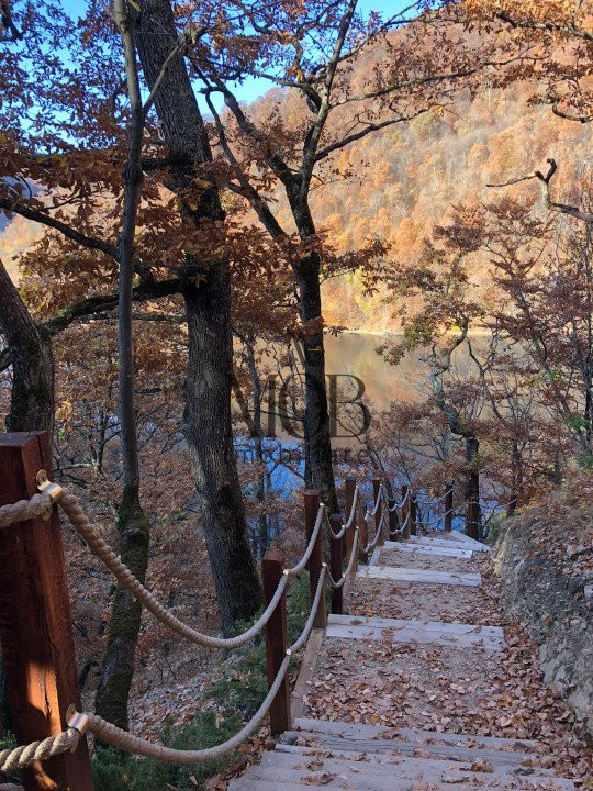 Teren de vanzare, vedere panoramica spre lac, 800mp, Tarnita