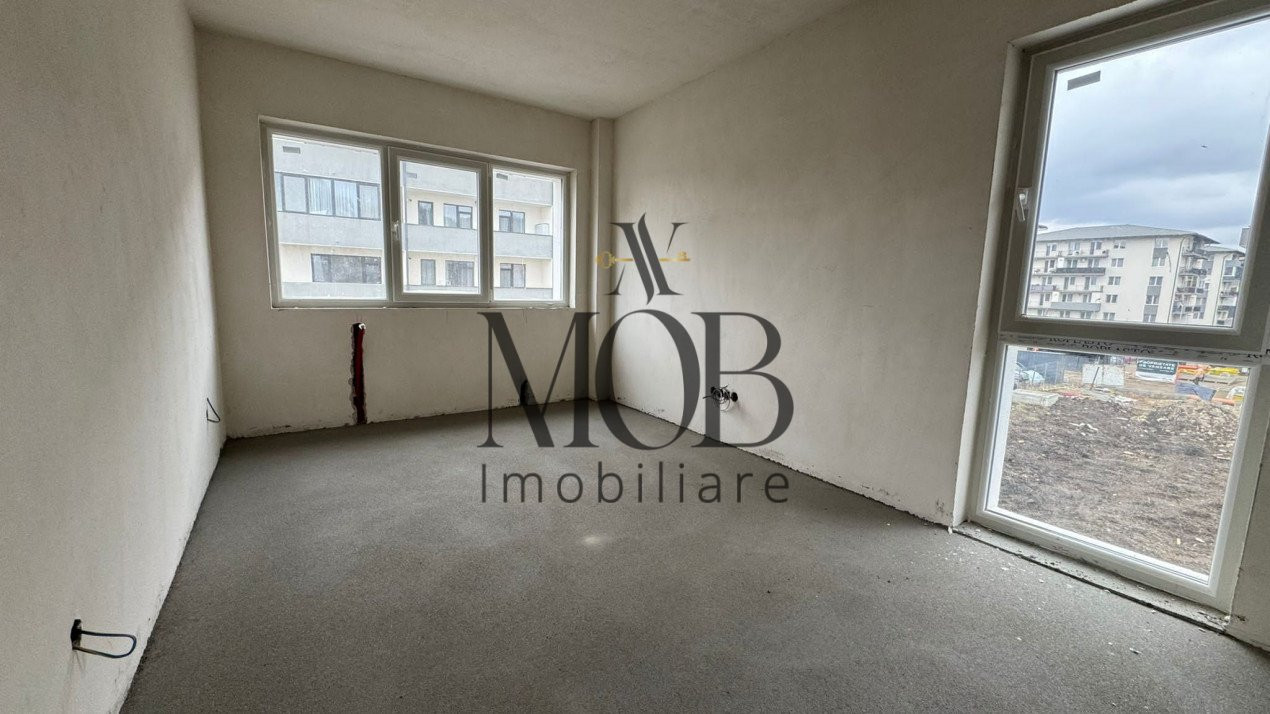 Apartament de 2 camere, 53 mp, etaj intermediar, parcare, zona Terra