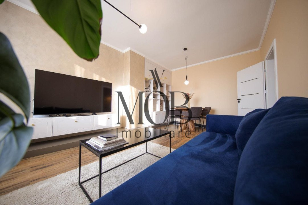 Apartament 2 camere decomandate, 59 mp, plus parcare subterana, Zona Iulius Mall