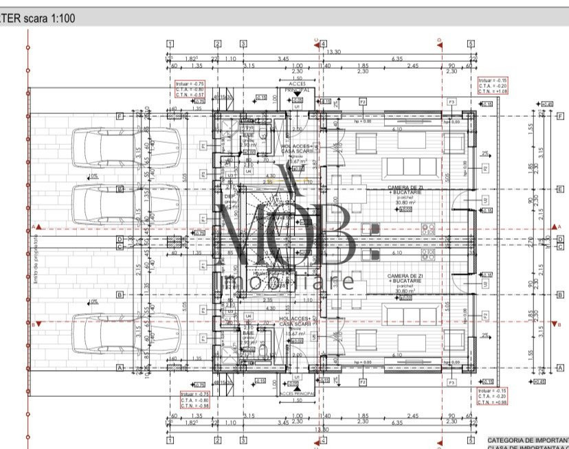 Casa tip duplex, 4 camere, 2 parcari, Oasului