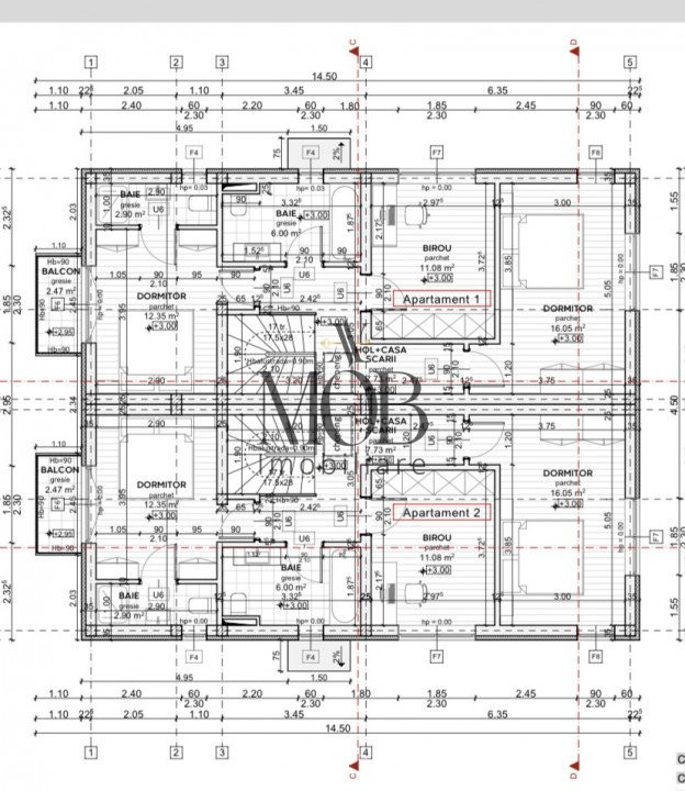 Casa tip duplex, 4 camere, 2 parcari, Oasului