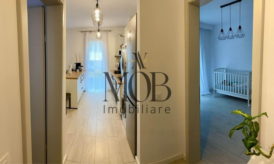 Apartament de 2 camere, 43mp, etaj intermediar, balcon, zona Porii