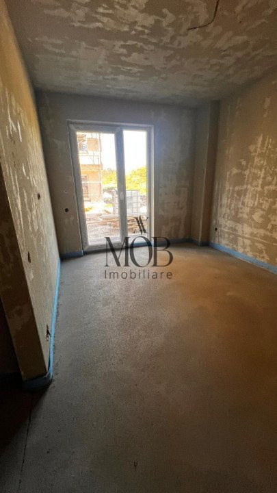 Apartament 2 camere, semifinisat, parcare, 43 mp + terasa de 85 mp, Somesului