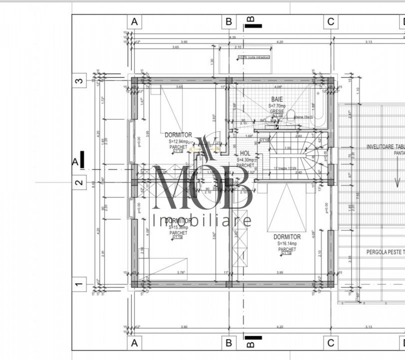 Duplex 4 camere, garaj, curte, Dezmir