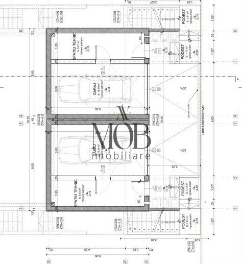 Duplex 4 camere, 120mp, 500mp teren, garaj, Feleac