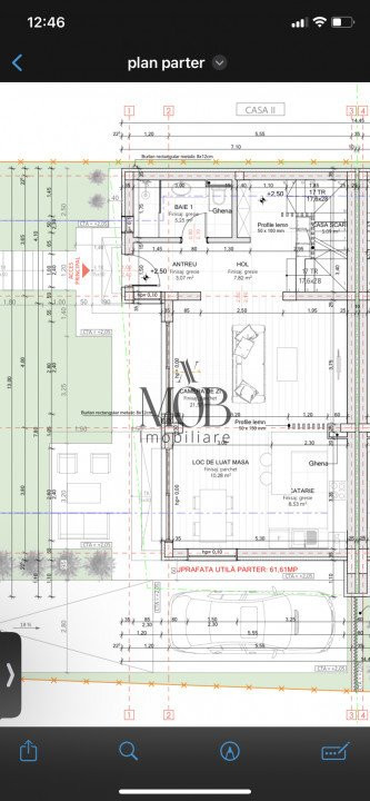 Duplex 5 camere, 240 mp utili, 130 mp curte, terasa circulabila 70 mp