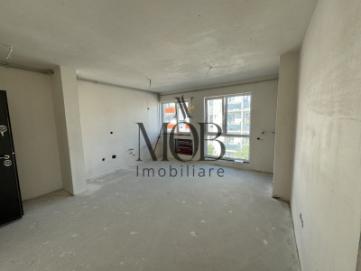 Apartament de 3 camere, 51 mp, semifinisat, zona Terra