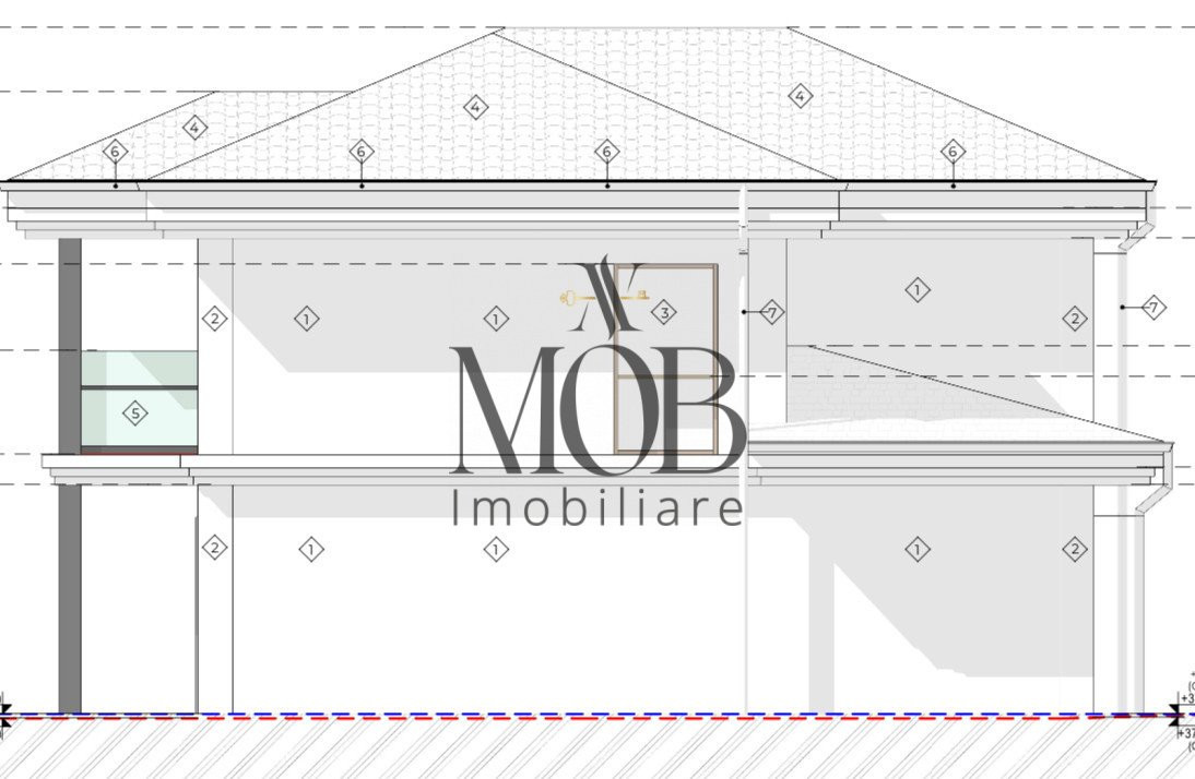 Teren intravilan, 10 parcele individuale cu Autorizatie de Construire, Dezmir