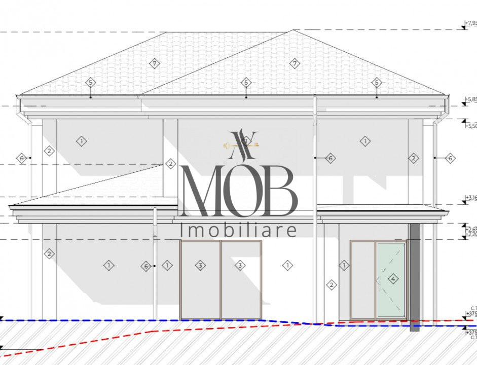 Teren intravilan, 10 parcele individuale cu Autorizatie de Construire, Dezmir