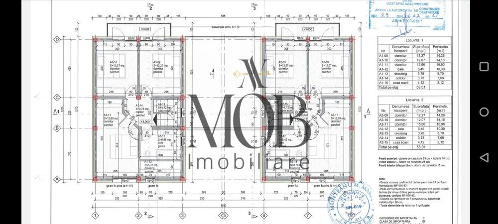 DUPLEX de vanzare- 4 camere, gradina, garaj- Gilau