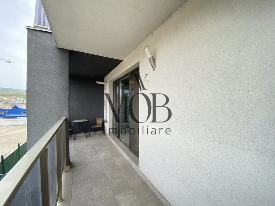 Apartament 2 camere, etaj intermediar, terasa, parcare, Oasului