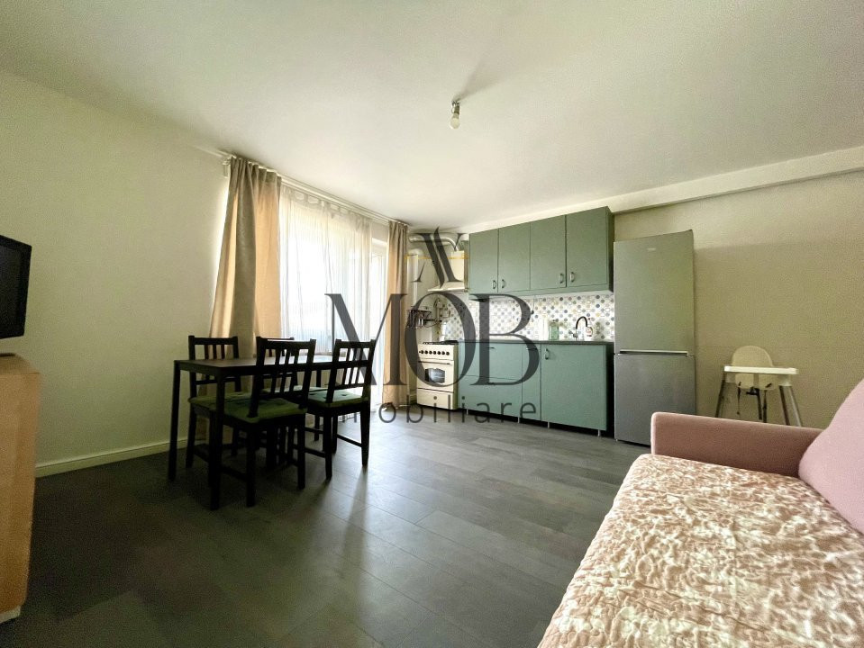 Apartament 2 camere, etaj intermediar, balcon, Dambul Rotund