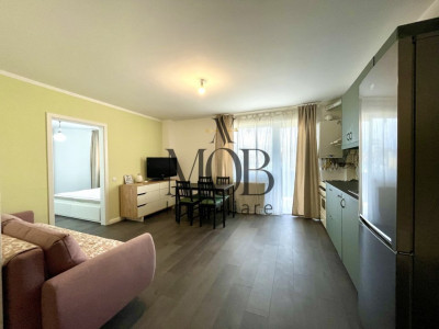 Apartament 2 camere, etaj intermediar, balcon, Dambul Rotund