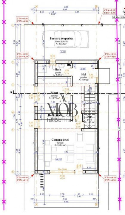 Casa individuala, 112 mp utili, 5 camere, Campenesti